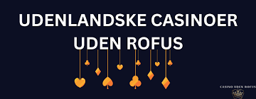 Oplev Online Spil Uden Om ROFUS